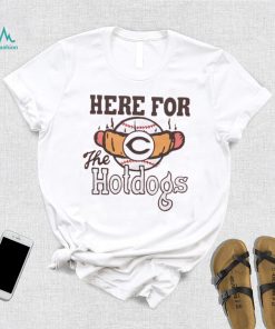 Cincinnati Reds Here For The Hotdogs Shirt, hoodie, sweater, long sleeve and tank top Cincinnati Reds Here For The Hotdogs Shirt