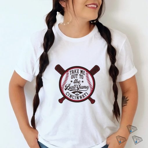 Cincinnati Reds Take Me Out To the Ball Game Shirt