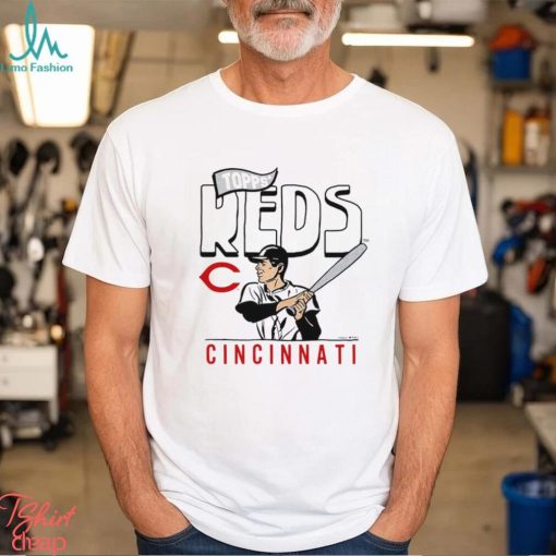 Cincinnati Reds Topps baseball retro shirt