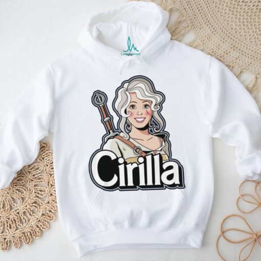 Ciri The Witcher X Barbie Cirilla cartoon shirt