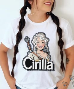 Ciri The Witcher X Barbie Cirilla cartoon shirt