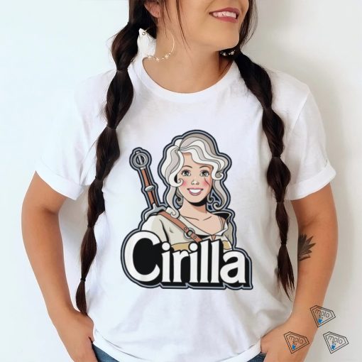 Ciri The Witcher X Barbie Cirilla cartoon shirt