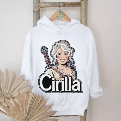 Ciri The Witcher X Barbie Cirilla cartoon shirt
