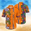 Chicago Bears NFL Flame Ball Hawaiian Shirt