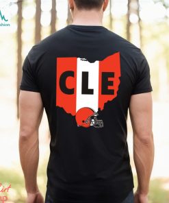 Cleveland Browns Cle American foolball logo shirt