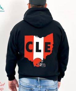 Cleveland Browns Cle American foolball logo shirt
