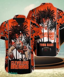 Cleveland Browns NFL Custom Name Hawaiian Shirt For Men Women Impressive Gift For Real Fan