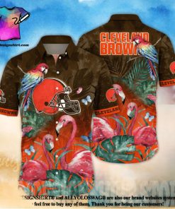 Cleveland Browns NFL Floral Full Printing Unisex Hawaiian Shirt