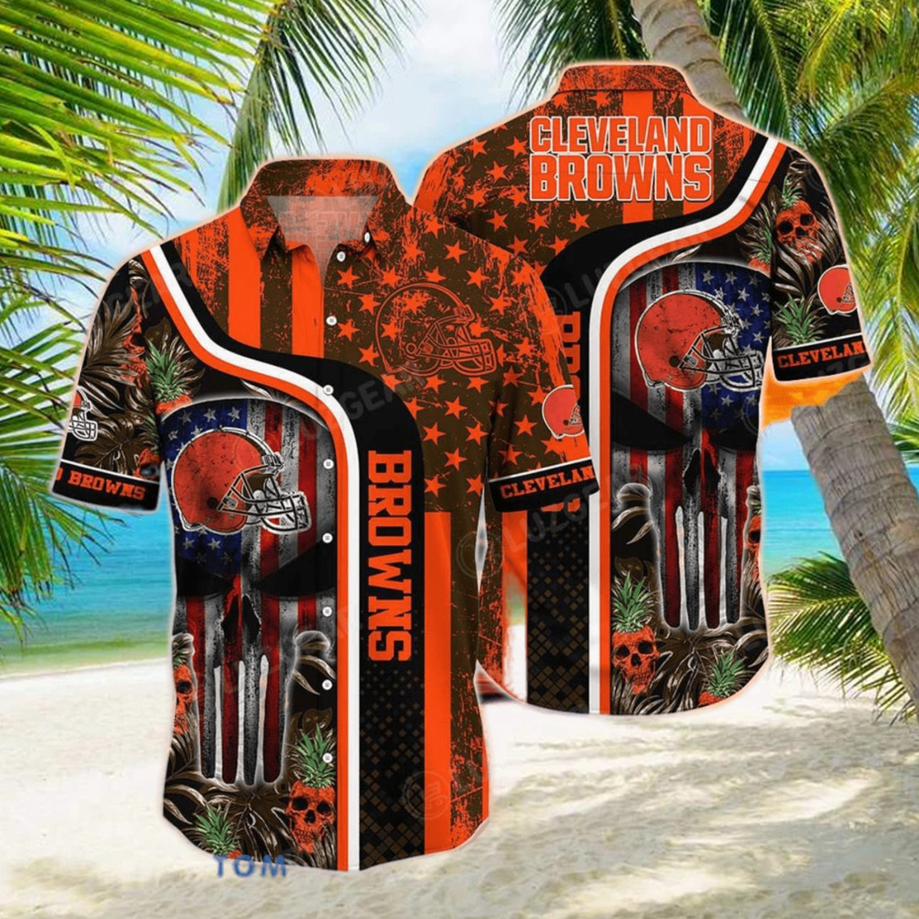 Cleveland Browns Pattern 3D Hoodie All Over Print Cool Cleveland