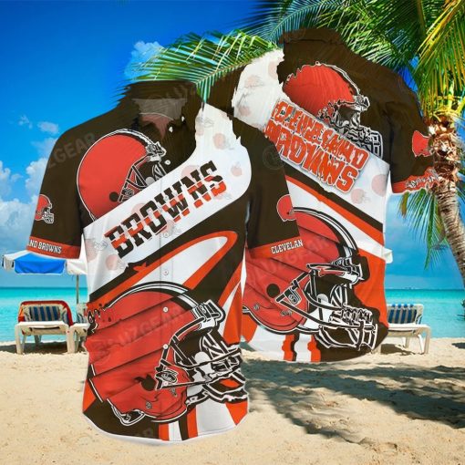 Cleveland Browns Nfl Beach Shirt For Sports Best Fans This Summer Nfl Hawaiian Shirt – Family Gift Ideas That Everyone Will Enjoy