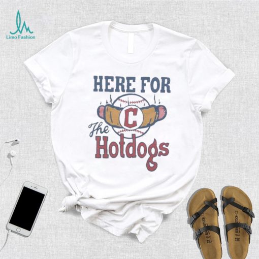 Cleveland Guardians Here For The Hotdogs Shirt