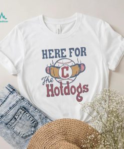 Cleveland Guardians Here For The Hotdogs Shirt