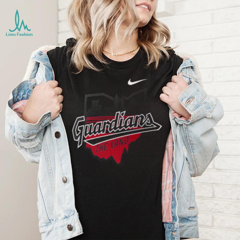 Cleveland Indians Girl’s Pinstripe 5th & Ocean Raglan Scoop Shirt