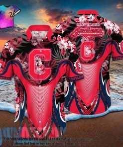 Cleveland Indians MLB Flower 3D Hawaiian Shirt