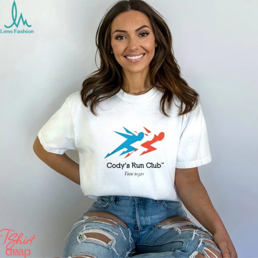 Cody ko cody’s run club time to go motion ivory t shirt
