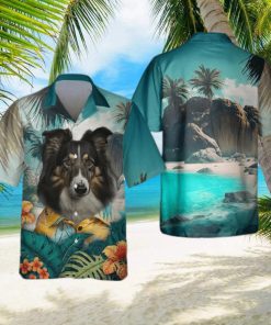 Collie All Print 3D Hawaiian Shirt For Men Women