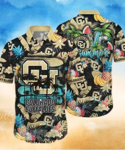 Colorado Buffaloes NCAA Floral Full Printed Hawaiian Shirt