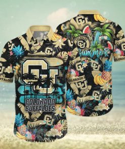 Colorado Buffaloes NCAA Floral Full Printed Hawaiian Shirt