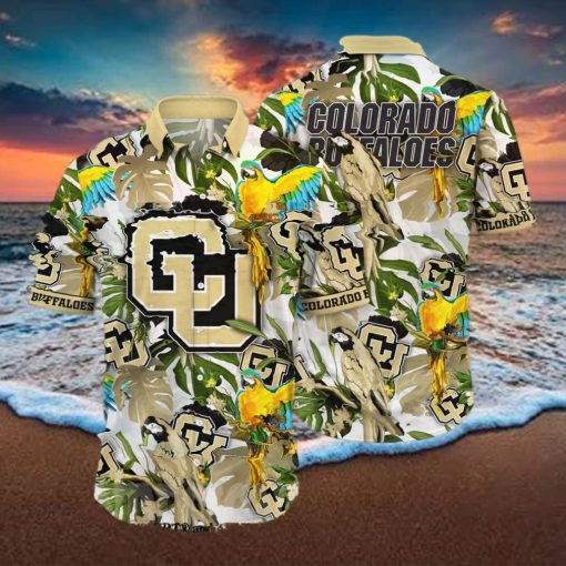 Colorado Buffaloes NCAA Floral Unisex All Over Print Hawaiian Shirt