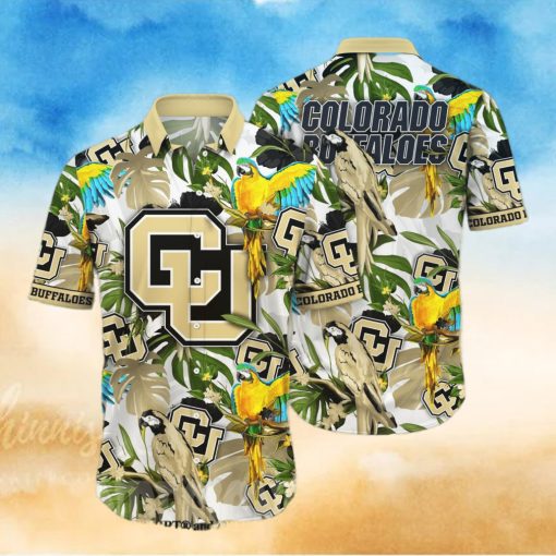 Colorado Buffaloes NCAA Floral Unisex All Over Print Hawaiian Shirt