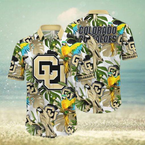 Colorado Buffaloes NCAA Floral Unisex All Over Print Hawaiian Shirt