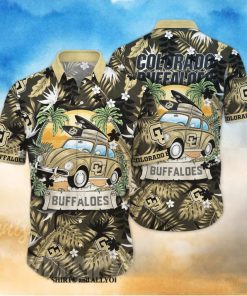 Colorado Buffaloes NCAA Flower 3D All Over Print Hawaiian Shirt