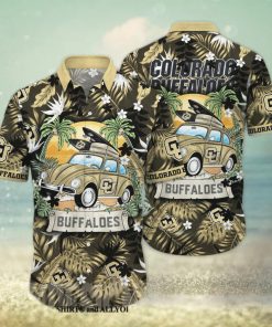 Colorado Buffaloes NCAA Flower 3D All Over Print Hawaiian Shirt