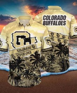 Colorado Buffaloes NCAA Flower Full Printed 3D Hawaiian Shirt