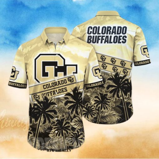 Colorado Buffaloes NCAA Flower Full Printed 3D Hawaiian Shirt