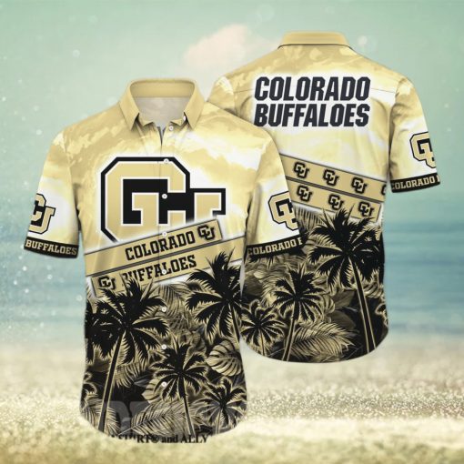 Colorado Buffaloes NCAA Flower Full Printed 3D Hawaiian Shirt