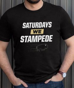 Colorado College Football Saturdays We Stampede 2023 Shirt