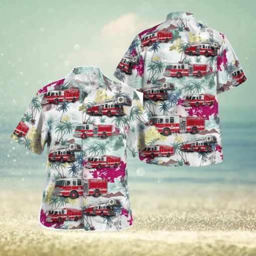 Colorado Longmont Fire Department Hawaiian Shirt