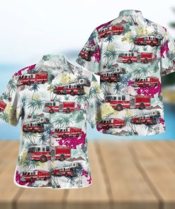 Colorado Longmont Fire Department Hawaiian Shirt