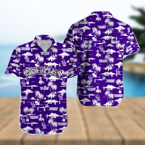 Colorado Rockies MLB Hawaiian Shirt