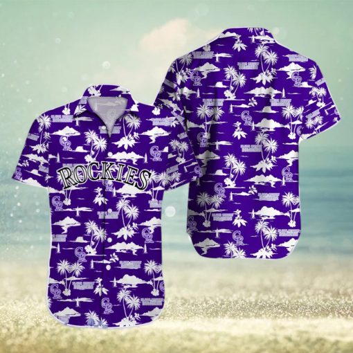 Colorado Rockies MLB Hawaiian Shirt