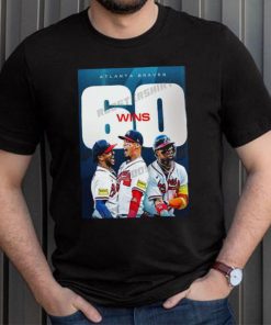 Congratulations atlanta braves 60 wins shirt