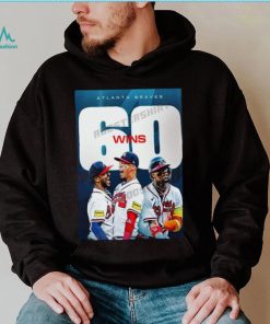 Congratulations atlanta braves 60 wins shirt