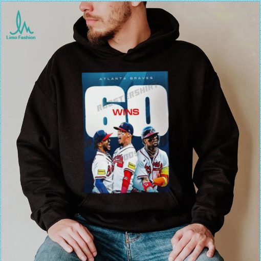 Congratulations atlanta braves 60 wins shirt