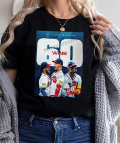 Congratulations atlanta braves 60 wins shirt