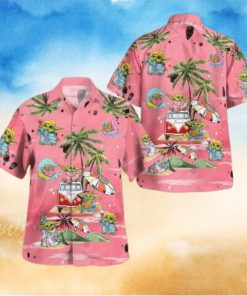 Cool Baby Yoda Star Wars Funny Hawaiian Shirts