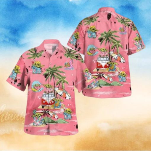 Cool Baby Yoda Star Wars Funny Hawaiian Shirts