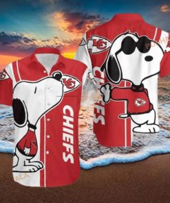 Kansas City Chiefs Snoopy Hawaiian Shirt For Men –