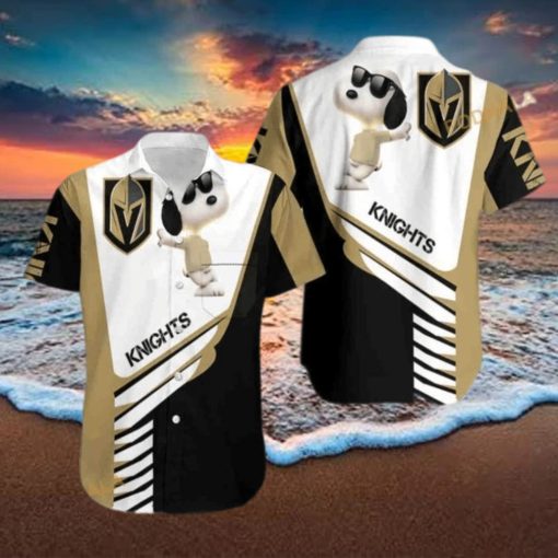 Cool Snoopy NHL Vegas Golden Knights Funny Hawaiian Shirt