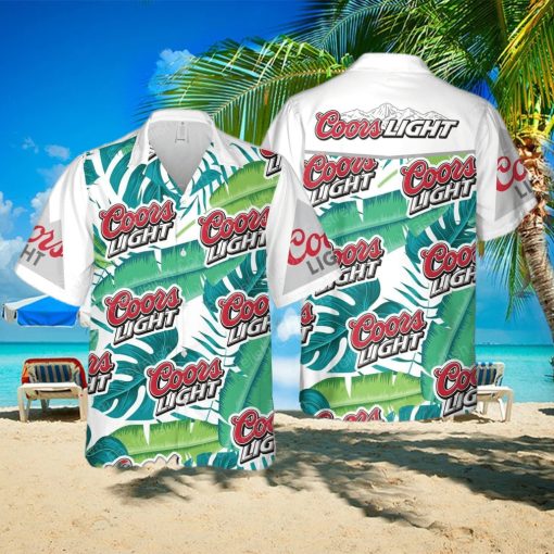 Coors Light Beer Hawaiian Shirt