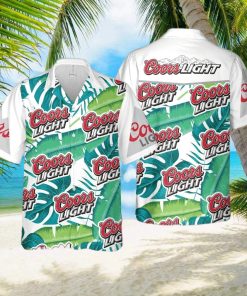 Coors Light Beer Hawaiian Shirt