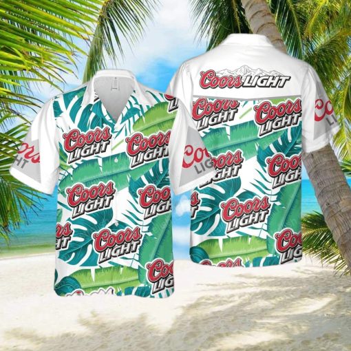 Coors Light Beer Hawaiian Shirt