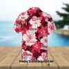 Skull And Roses Polyester Hawaiian Shirt