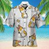 Keystone Light Beer Tropical Flower Pattern Hawaiian Shirt Gift For Beach Trip