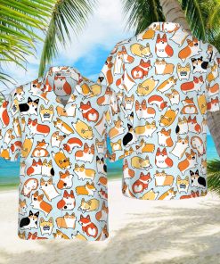 Corgi World Hawaiian Shirt