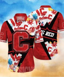 Cornell Big Red NCAA Floral All Over Print Classic Hawaiian Shirt